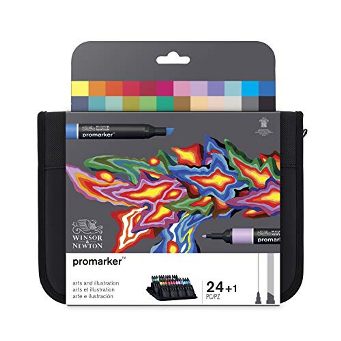 Product Winsor & Newton ProMarker - Pack de 24 rotuladores de diseño Arte