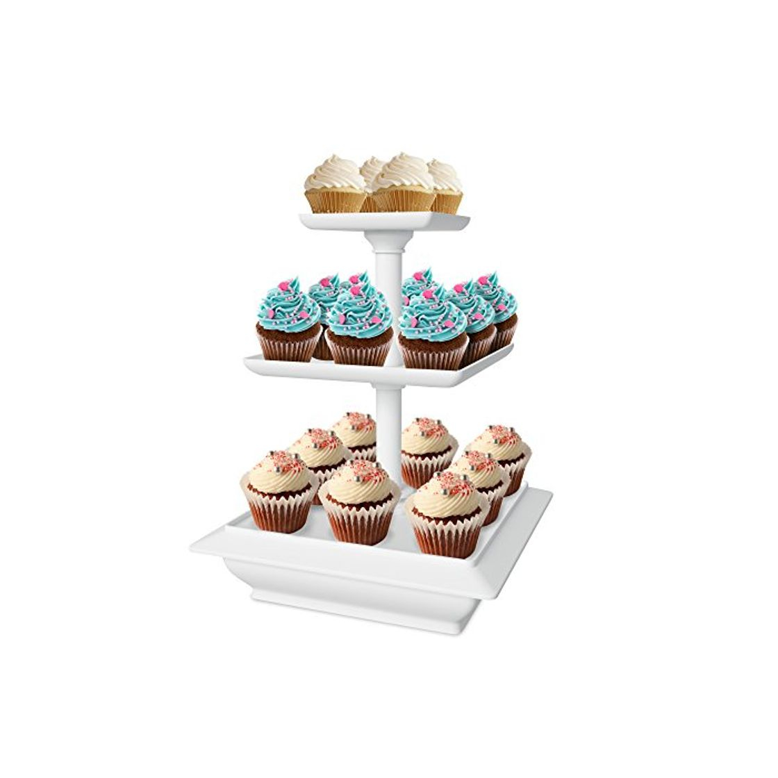 Product Chef Buddy 3-Tier Cupcake Dessert Stand