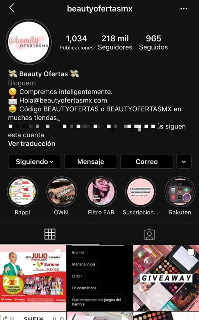 Moda Cuenta de Instagram 