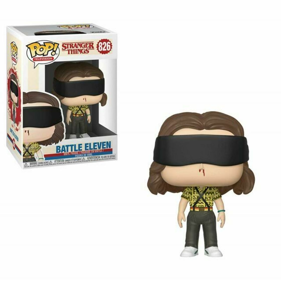 Game Funko- Pop Vinilo: Stranger Things: Battle Eleven Figura Coleccionable,