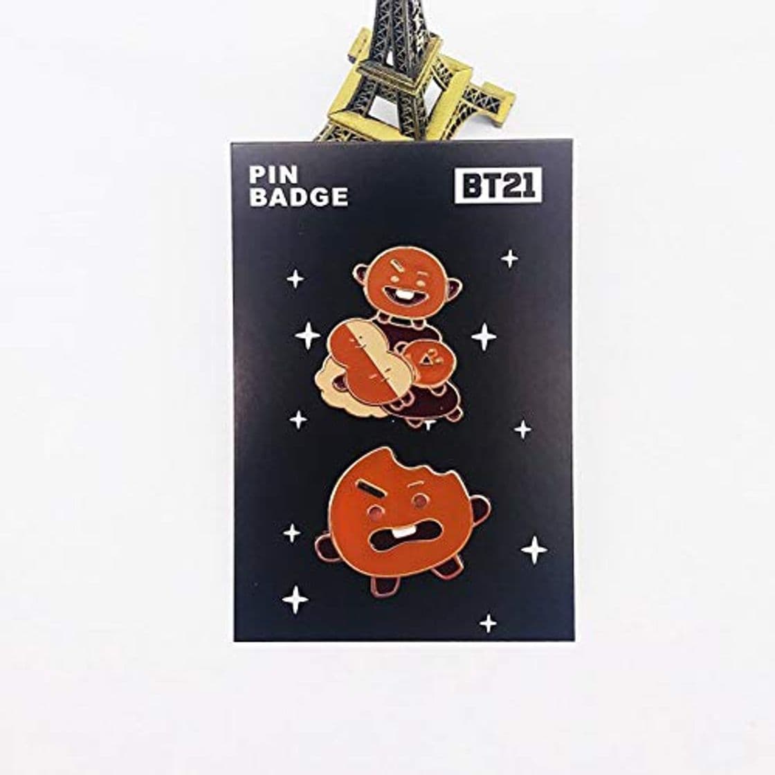 Producto KroY PecoeD 2 Unids/Set BTS Pin Broche, KPOP BTS KOYA, CHIMMY, RJ,