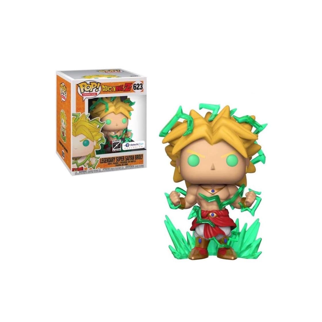 Game Funko Pop! DBZ Broly 6" Galactic Toys Exclusive