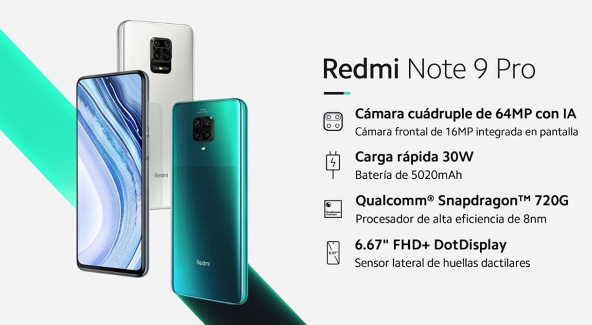 Electronic Redmi Note 9S - Smartphone con Pantalla 6,67” FHD