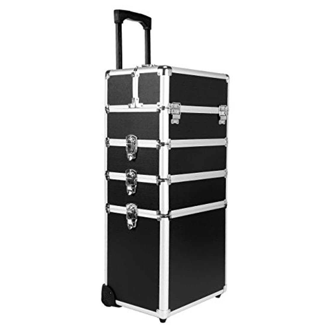 Lugar Paneltech 4 en 1 Belleza Maquillaje Belleza Rolling Case Organizador Cosméticos Peluquería