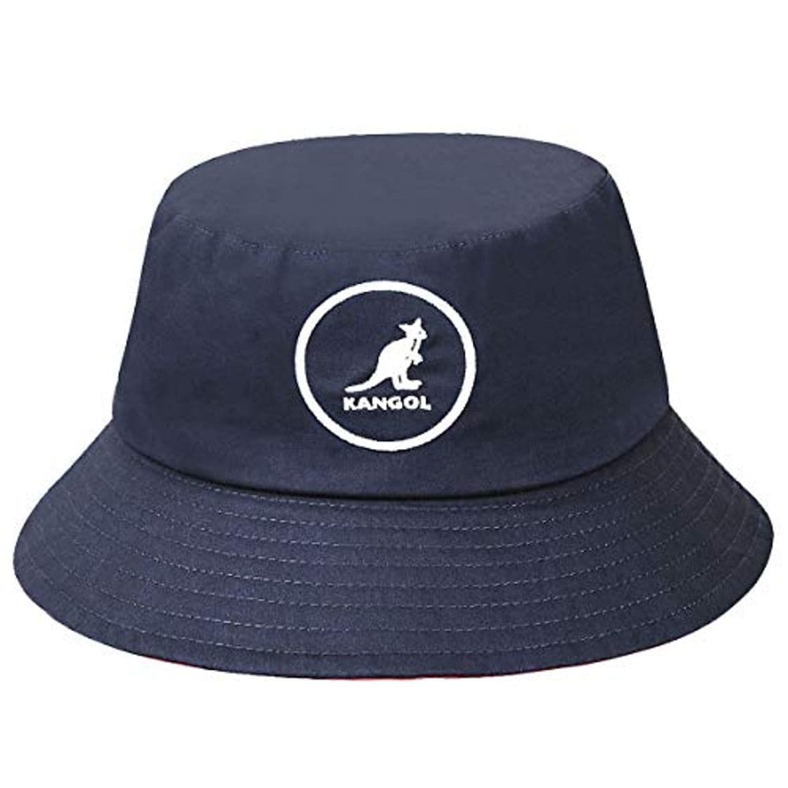 Product Kangol Cotton Bucket Sombrero de Copa Baja, Azul