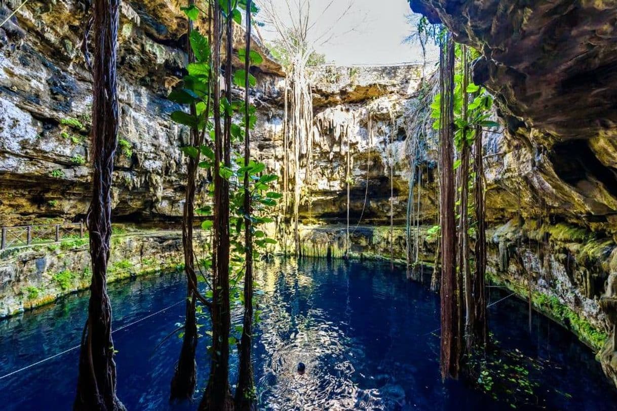 Lugar Cenote San Lorenzo Oxman