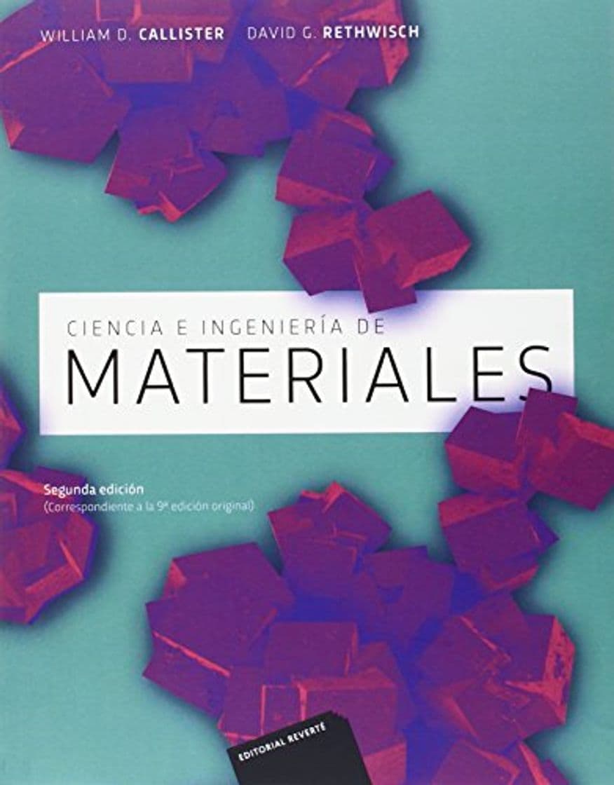 Book Ciencia e ingeniería de los materiales, 2ª Edicion