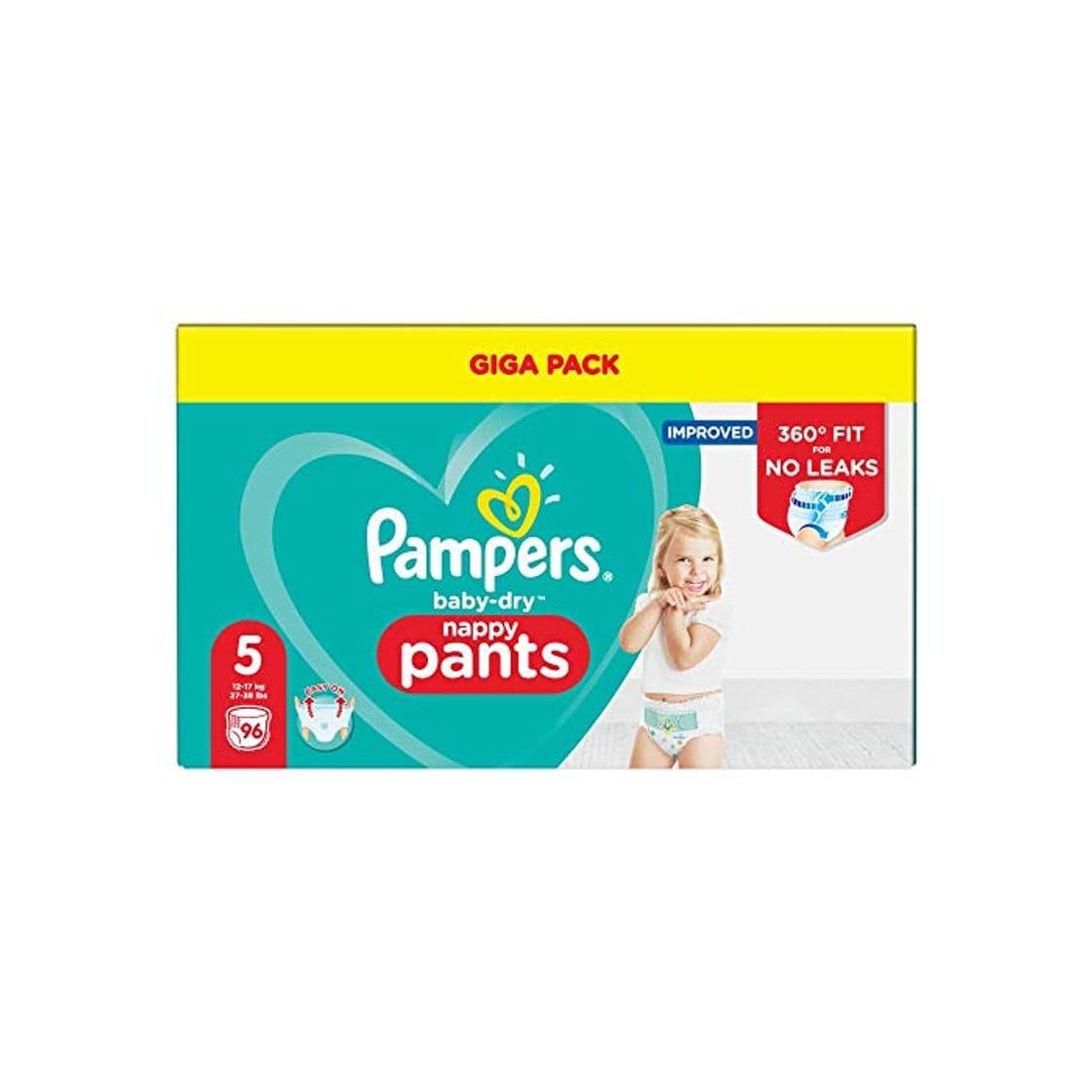 Beauty Pampers Baby-Dry 81681814 pañal desechable Niño/niña 5 96 pieza(s) - Pañales desechables