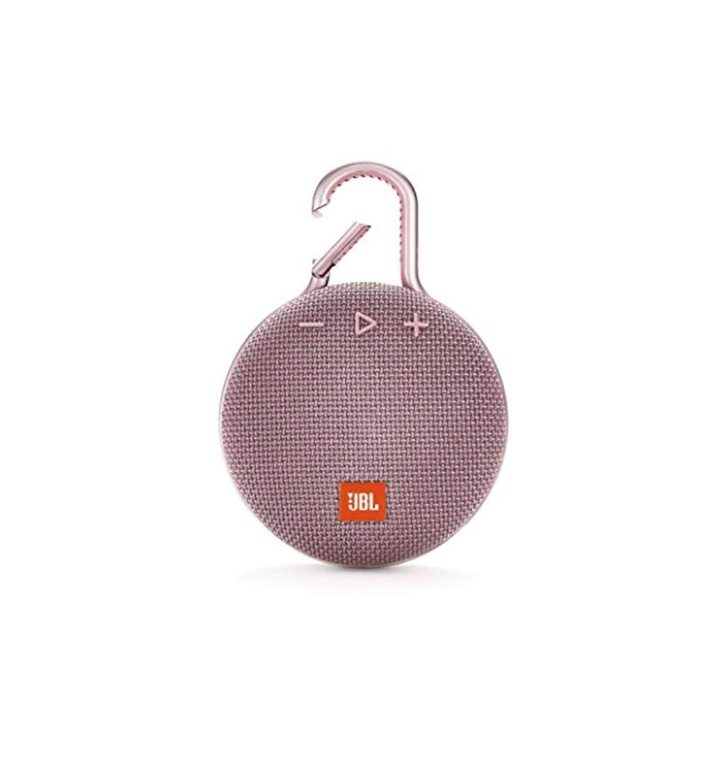 Electrónica JBL Clip 3 Mono Portable Speaker 3.3W Rosa - Altavoces Portátiles