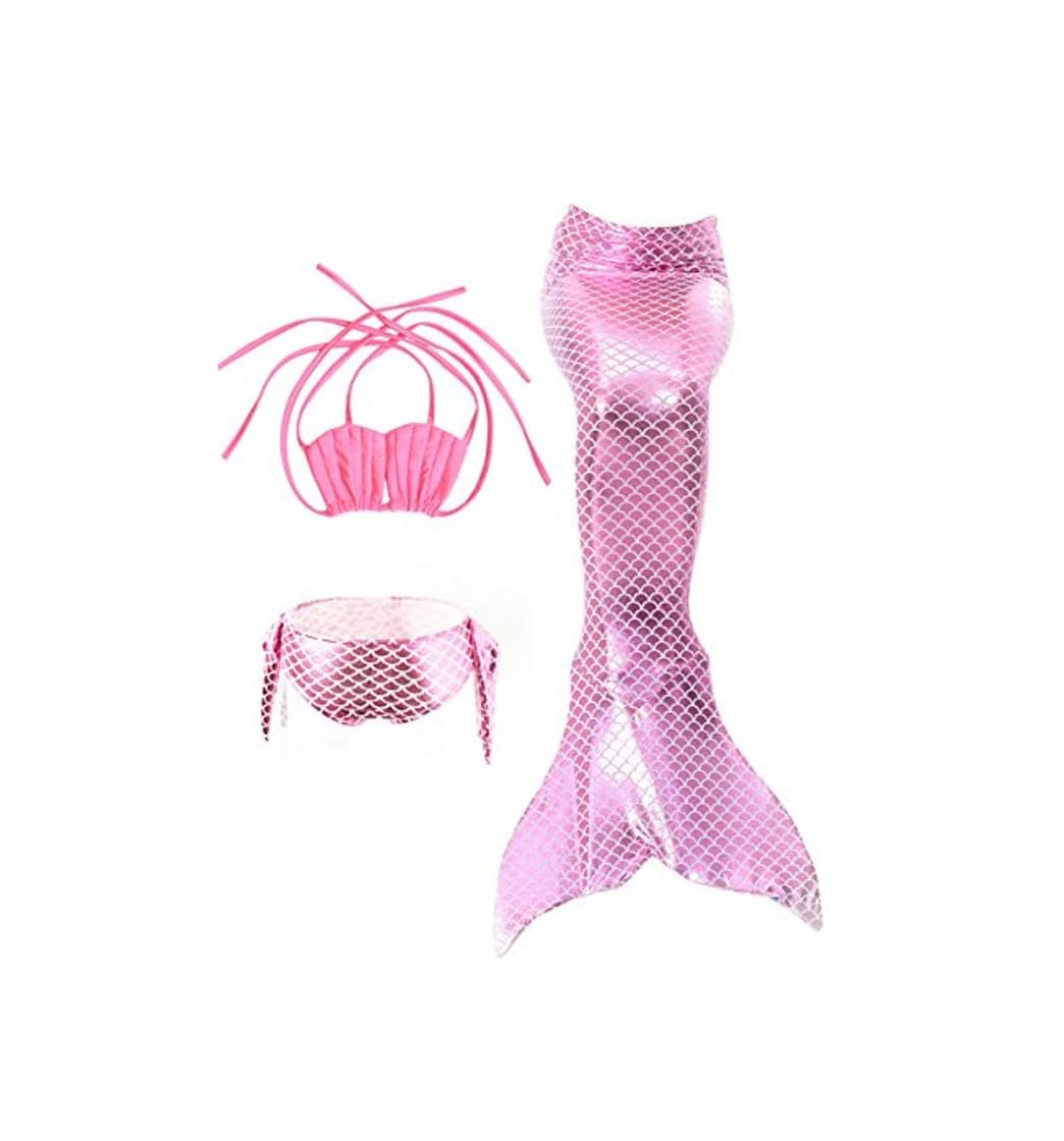 Fashion Le SSara Sea-Maid Trajes de baño Sirena Concha Traje de baño 3pcs