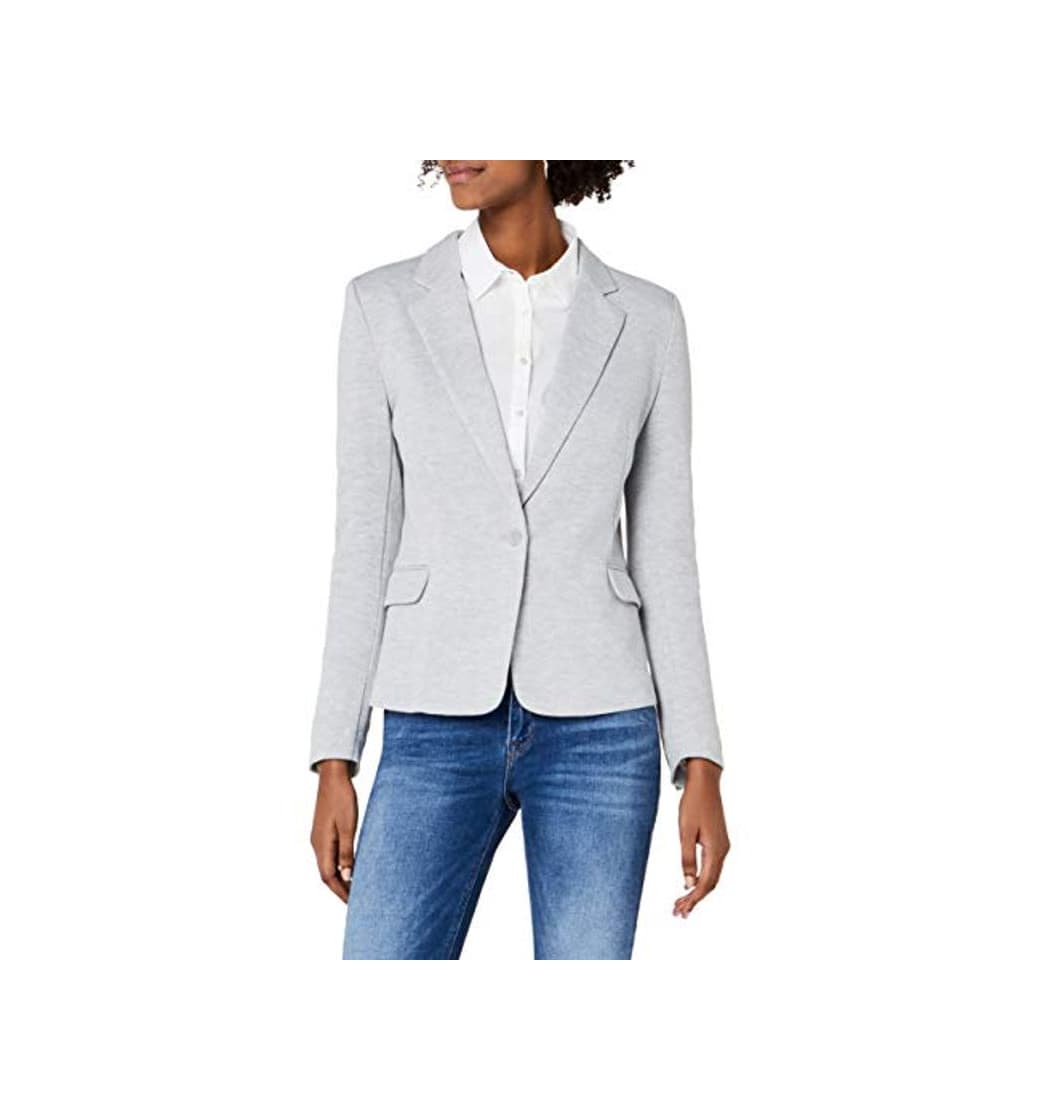 Moda VERO MODA VMJULIA LS BLAZER DNM NOOS, Chaqueta de traje Mujer, Gris