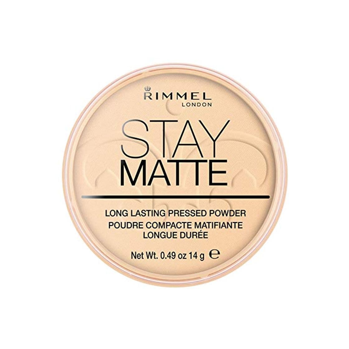 Producto Rimmel Stay Matte Polvos prensados Transparente 001