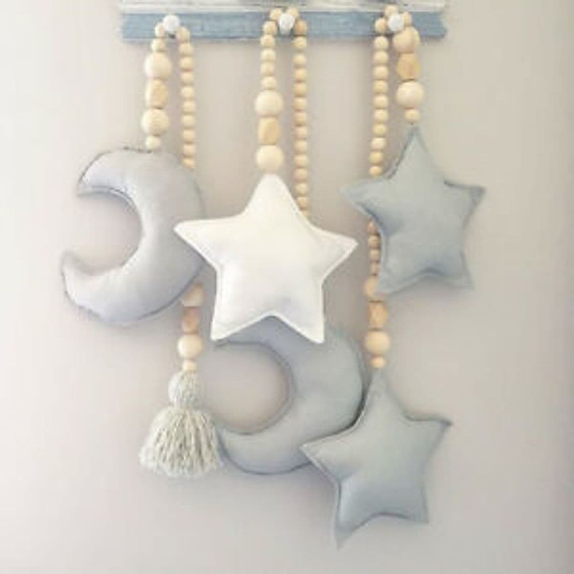 Producto Wooden Bead and moon Star 