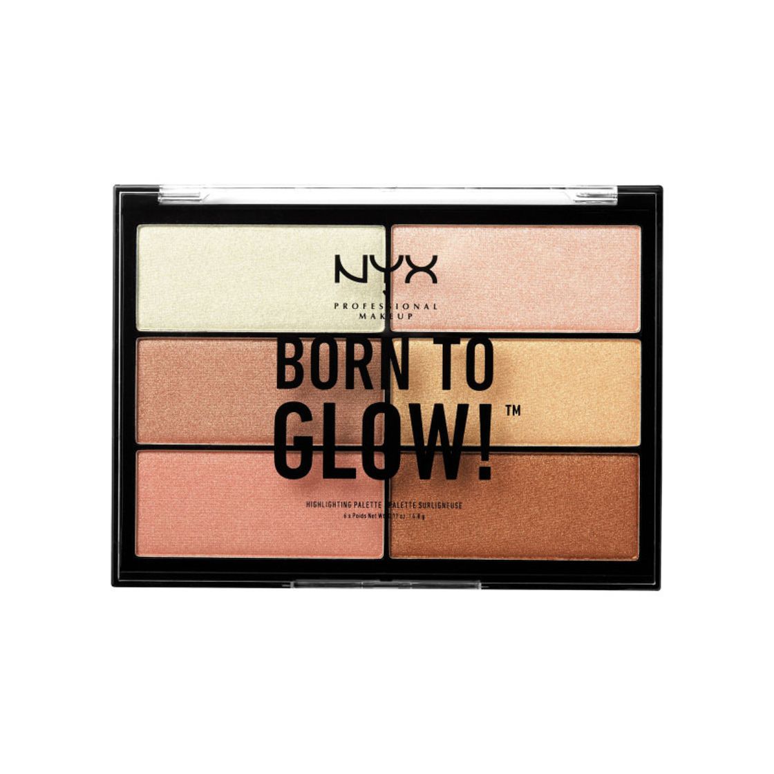 Producto Paleta de polvos iluminadores-born to glow- nyx