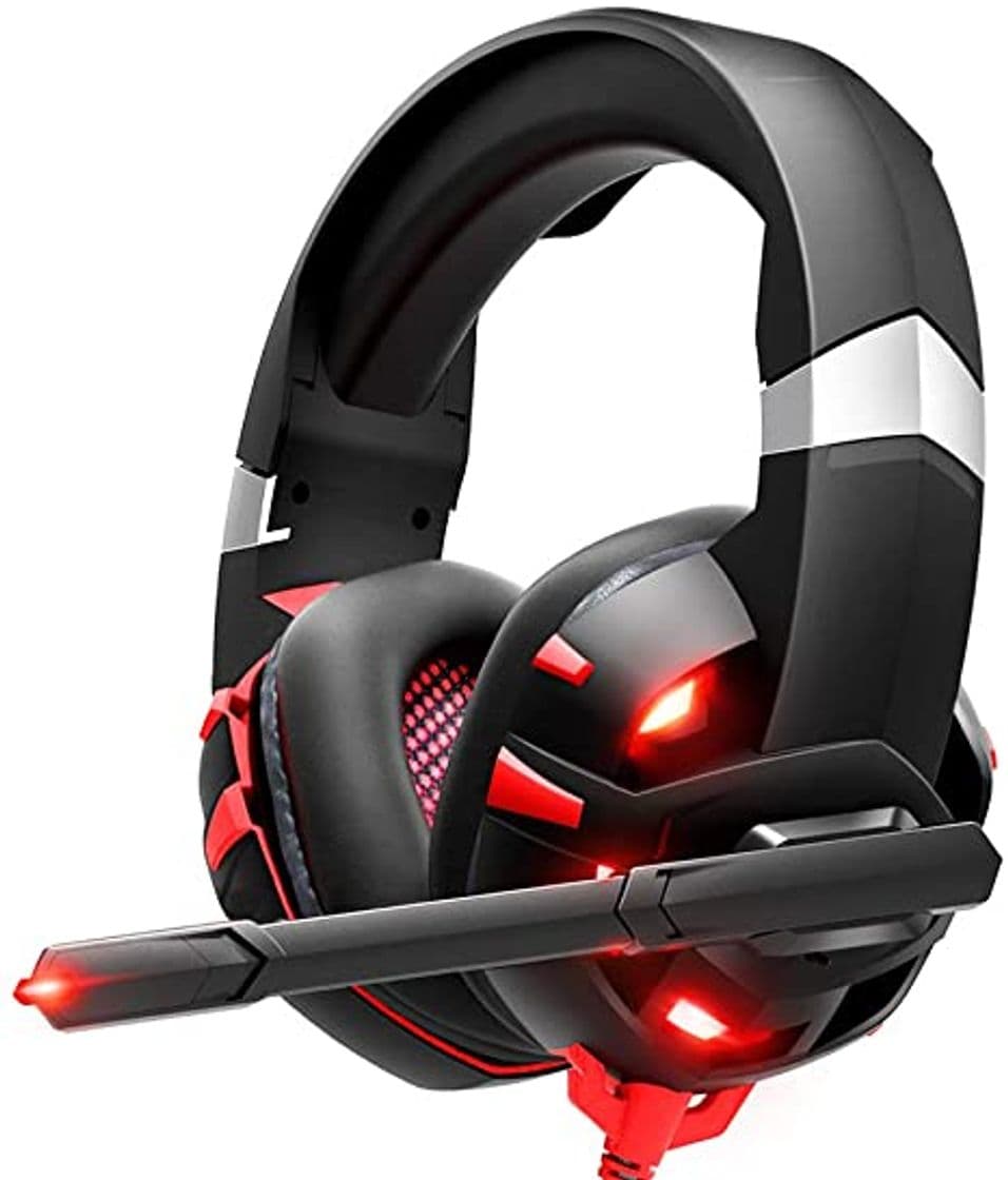 Moda RUNMUS - Auriculares para videojuegos Xbox One con sonido en