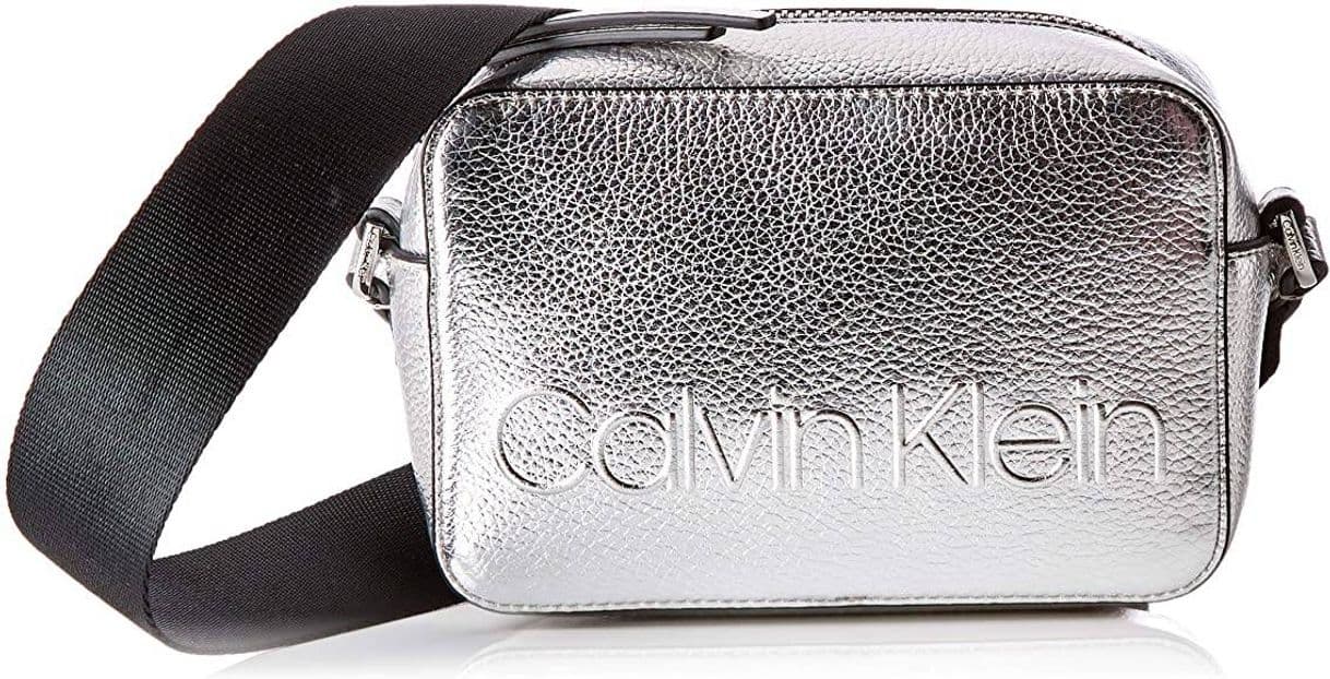 Fashion Hermosa Calvin Klein - Edged Camera Bag Met, Bolsos bandoler