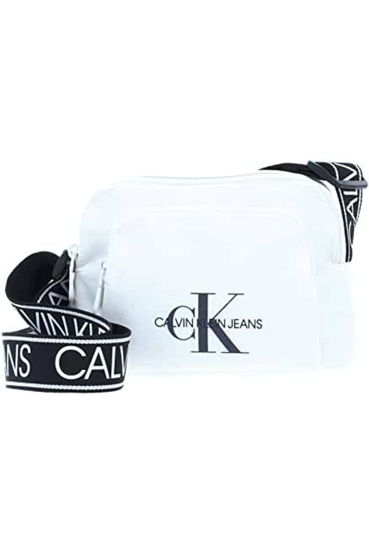 Fashion Calvin Klein - Edged Camera Bag Met, Bolsos bandolera Mujer,