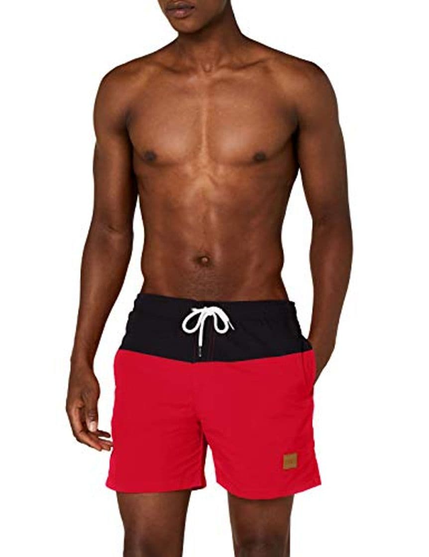 Fashion Urban Classics Block Swim Shorts Bañador, Multicolor