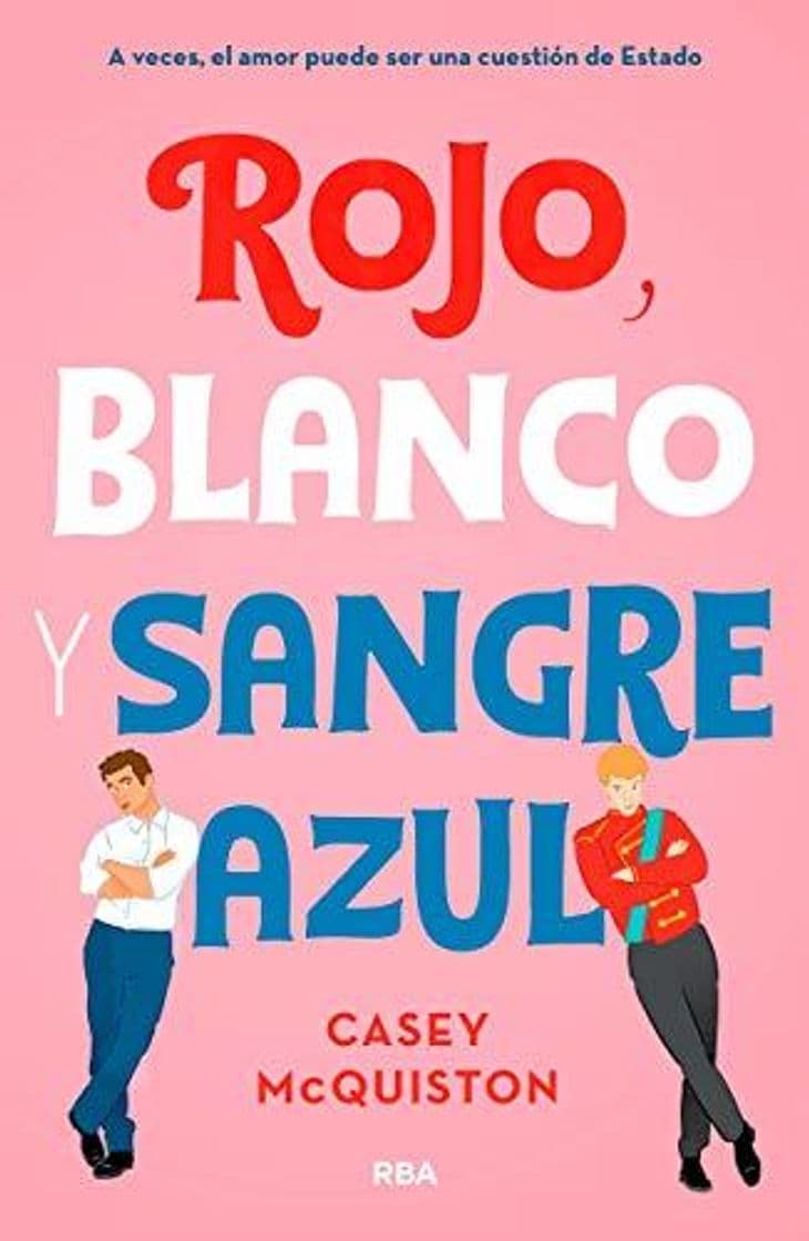 Book Rojo, blanco y sangre azúl