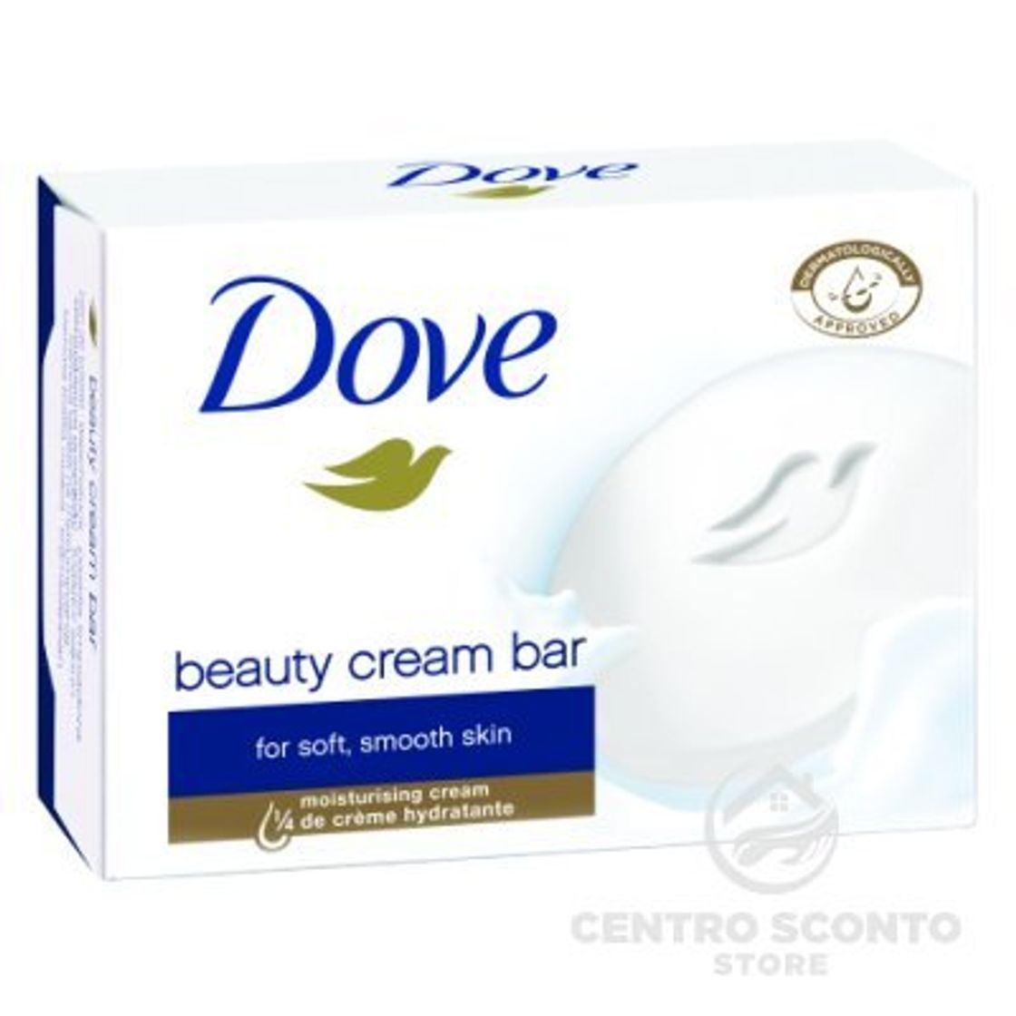 Place Dove Jabón Cream GR100 2 piezas