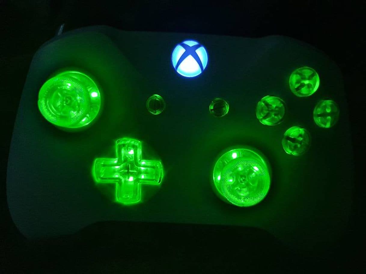 Moda eXtremeRate Botones LED Multicolores para Mando Xbox one