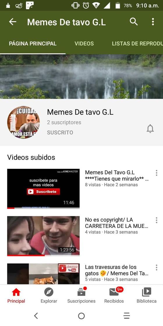 Moda Mi canal secundario de Youtube Memes Del Tavo G.l