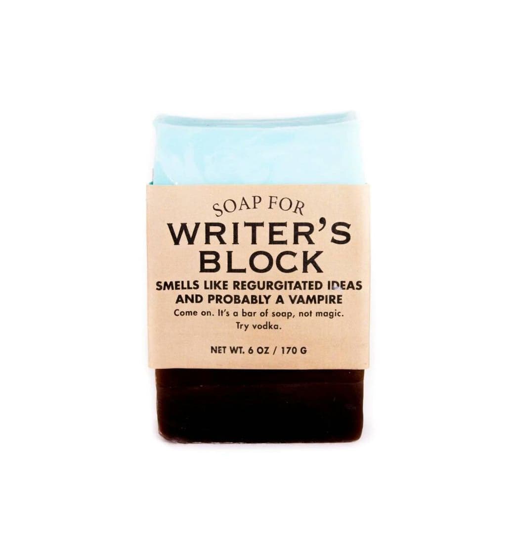 Product Soap for Writer's Block😜