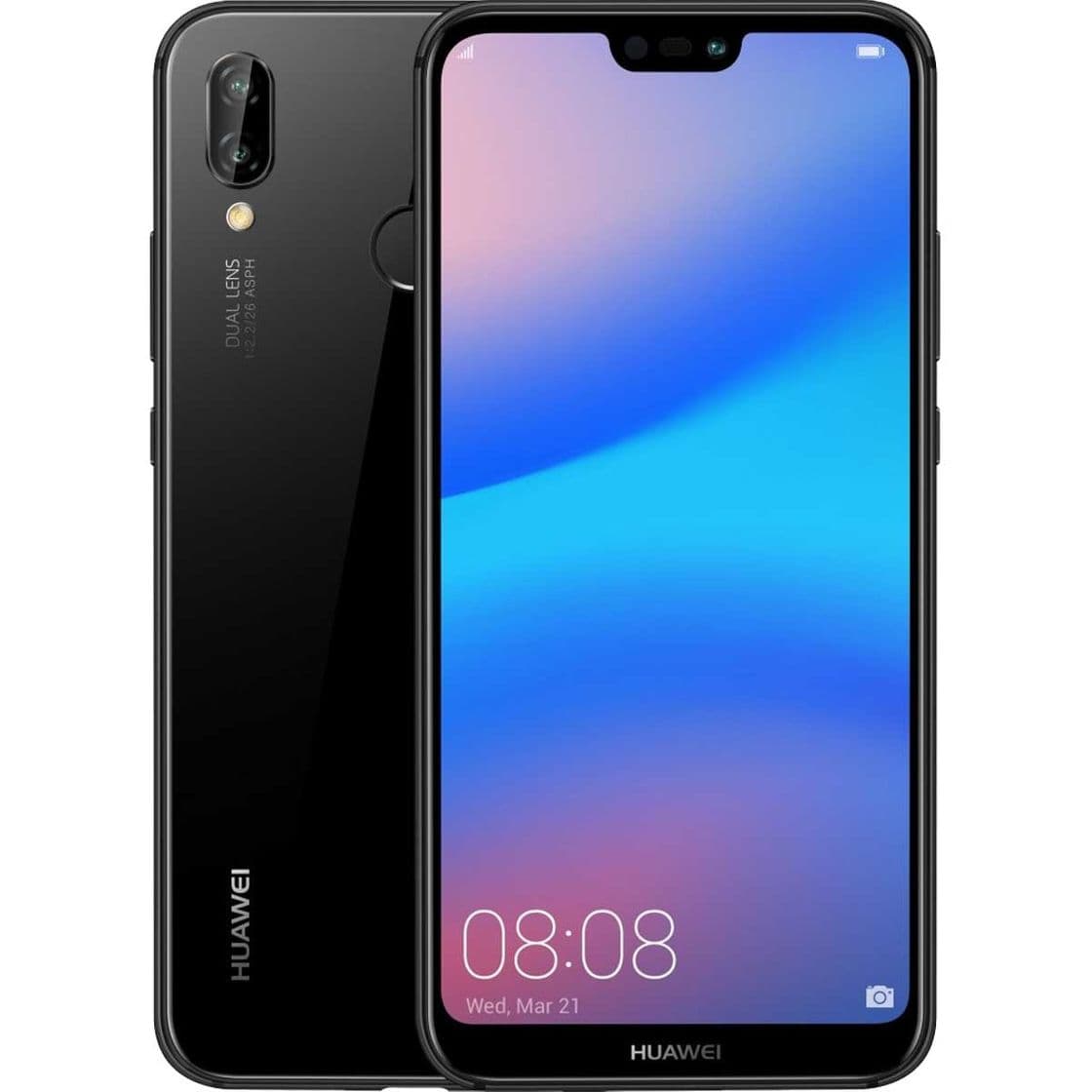 Electrónica Huawei P20 Lite 4 GB RAM 64 GB Memoria interna