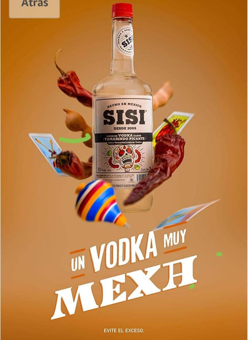 Producto Sisi vodka