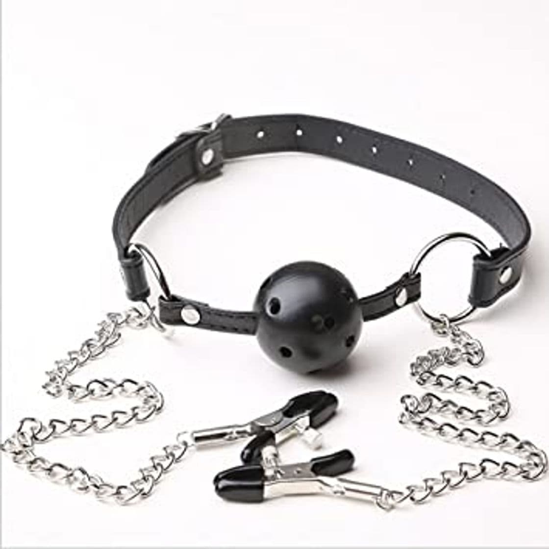 Moda  Gag Collar con bola