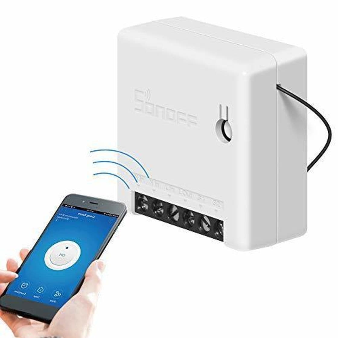 Product SONOFF Mini Smart Switch Interruptor de Control Remoto DIY para Electrodomésticos Funciona