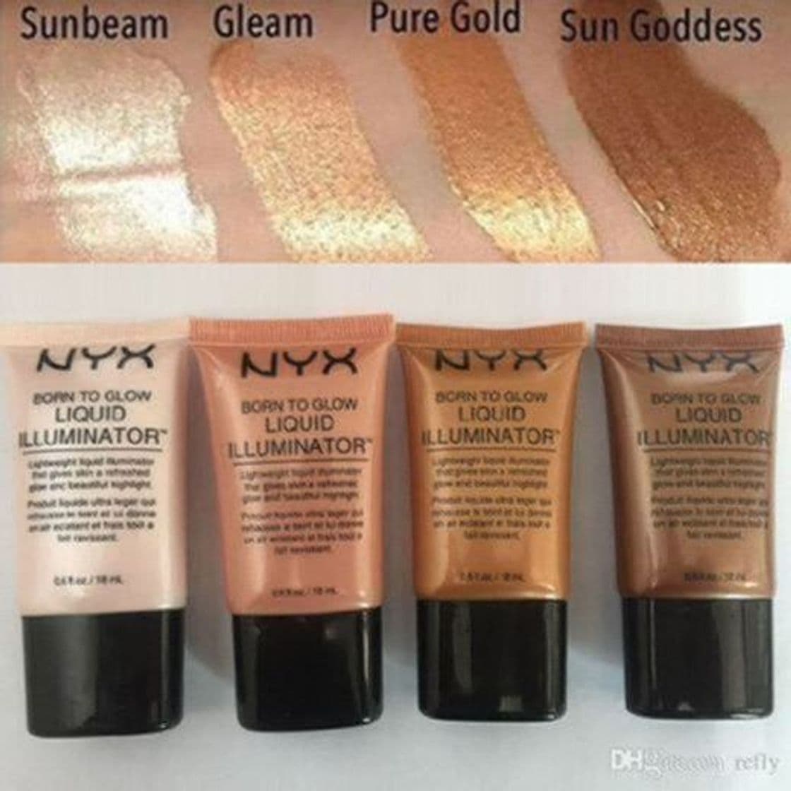 Belleza NYX Professional Makeup Iluminador líquido Born to Glow Liquid Illuminator, Maquillaje fluido