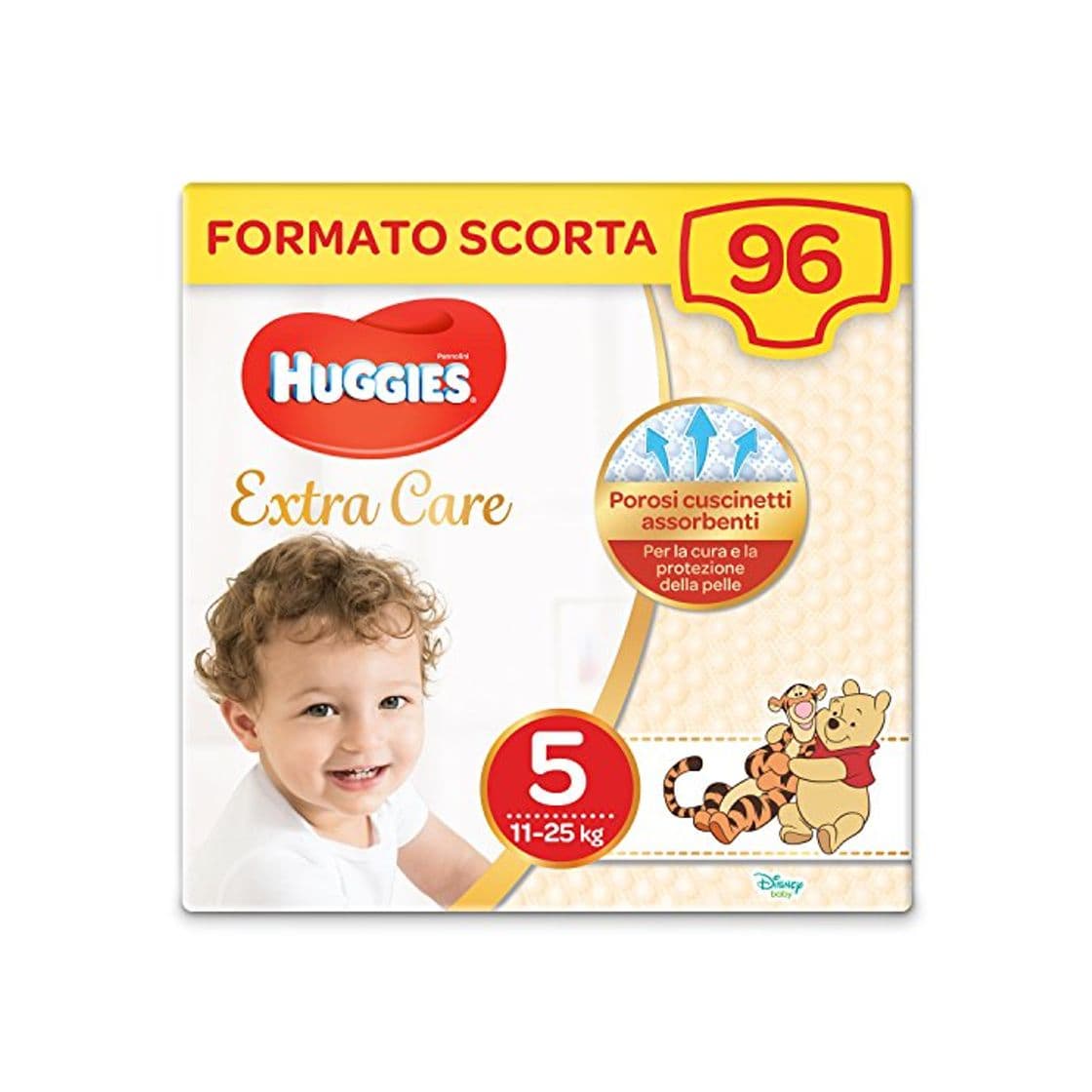 Producto Pañales Huggies Extra Care 96 unidades Taglia 5