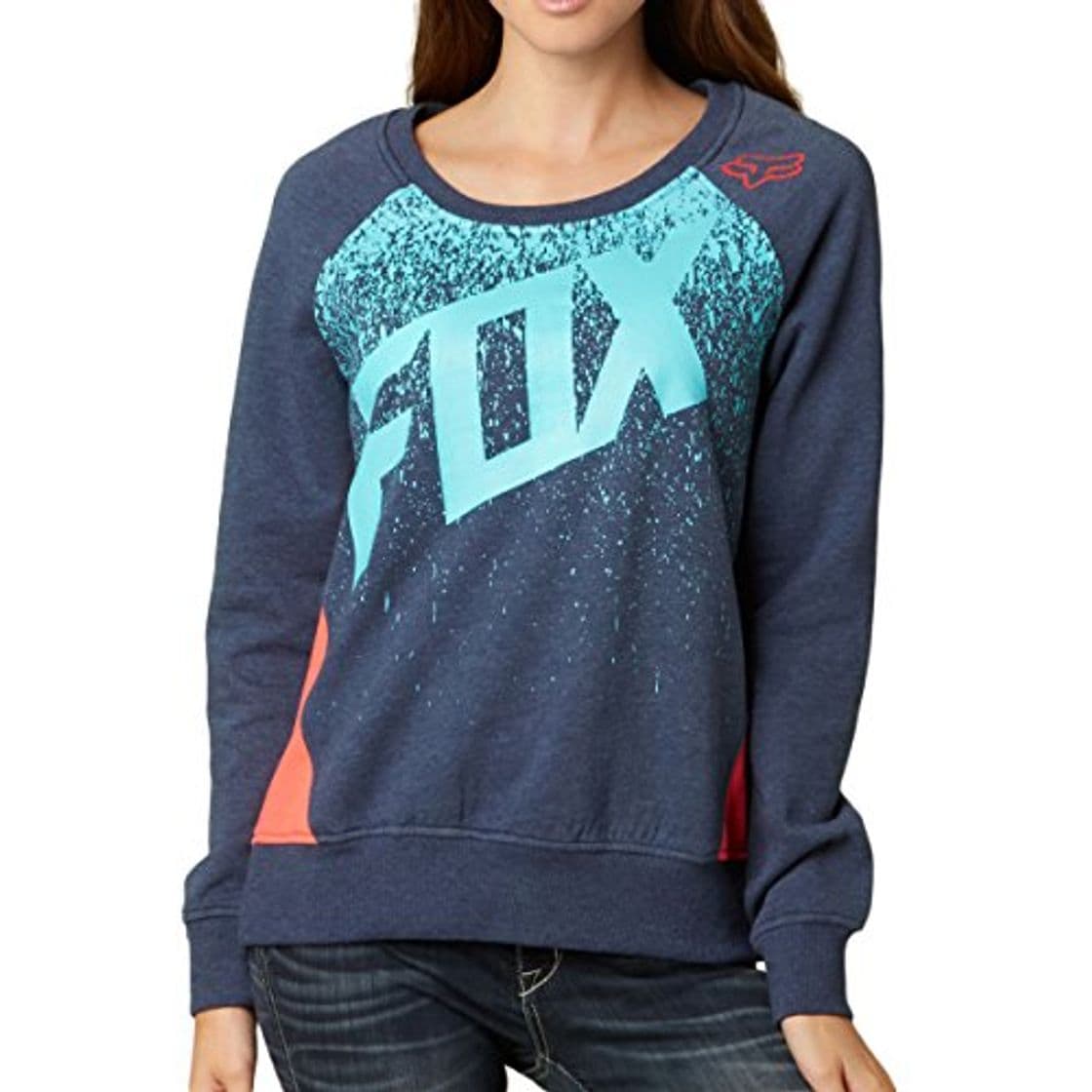 Fashion Fox Racing Awake Womens Sweater Heather Navy X