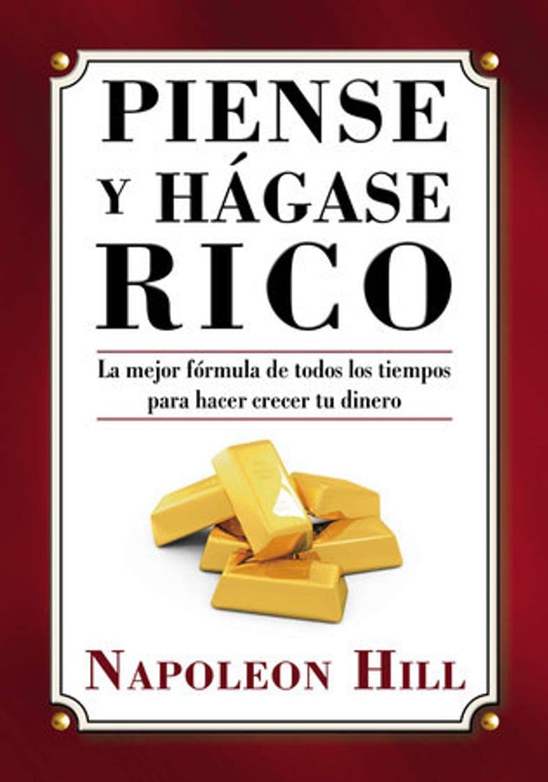 Libro piense y hagase rico