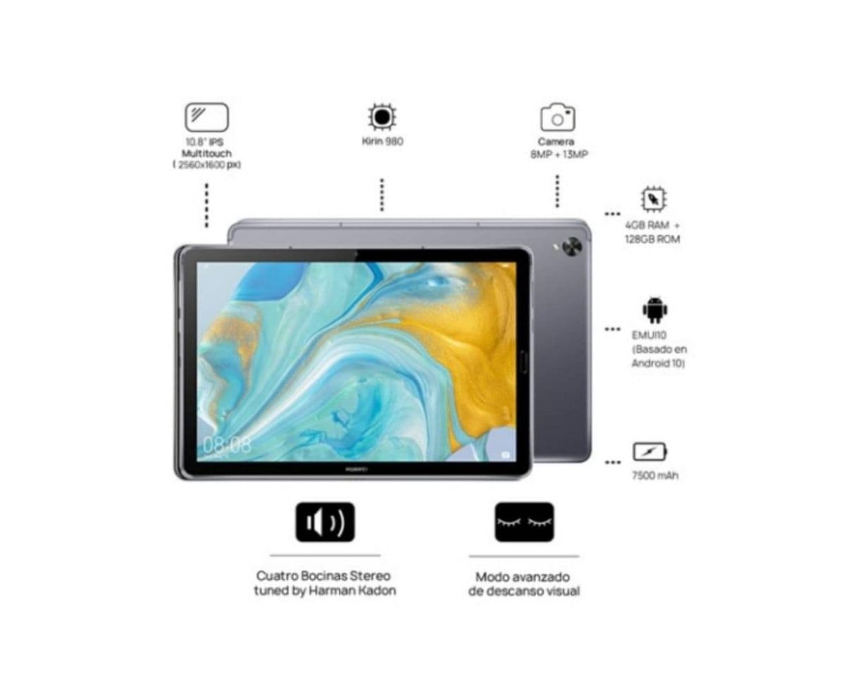 Producto HUAWEI MEDIAPAD M6 (4 GB