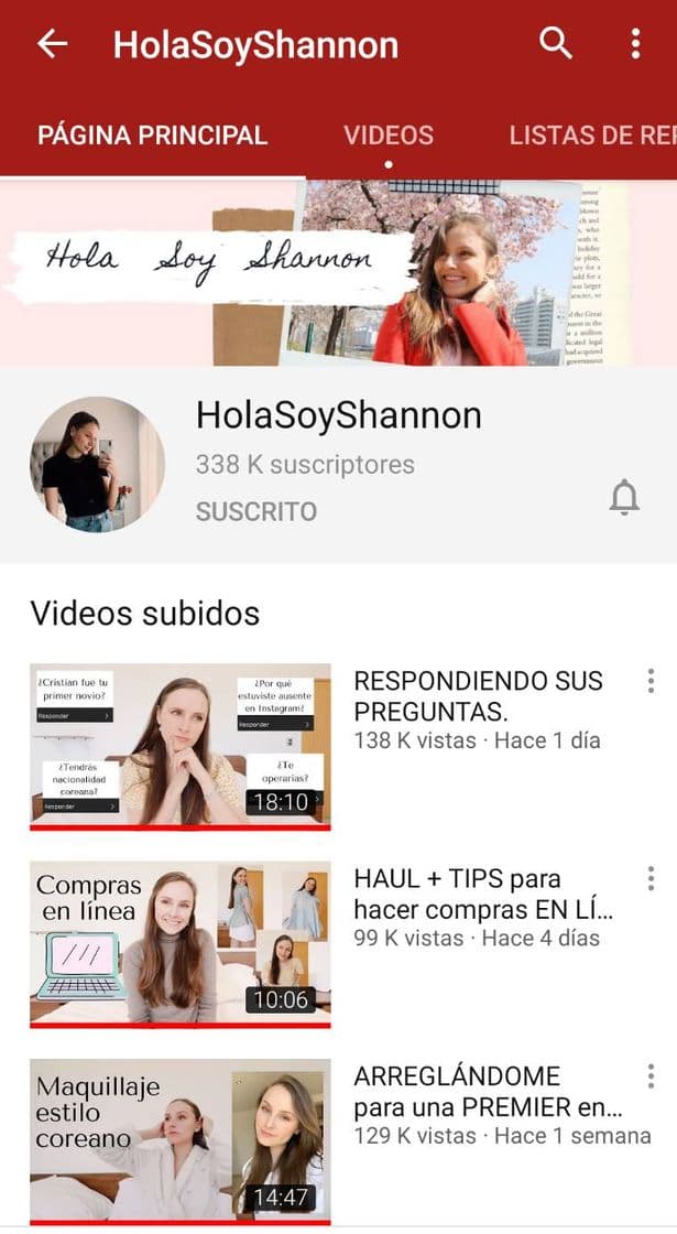 Moda Hola soy Shannon es una mujer super carismática.