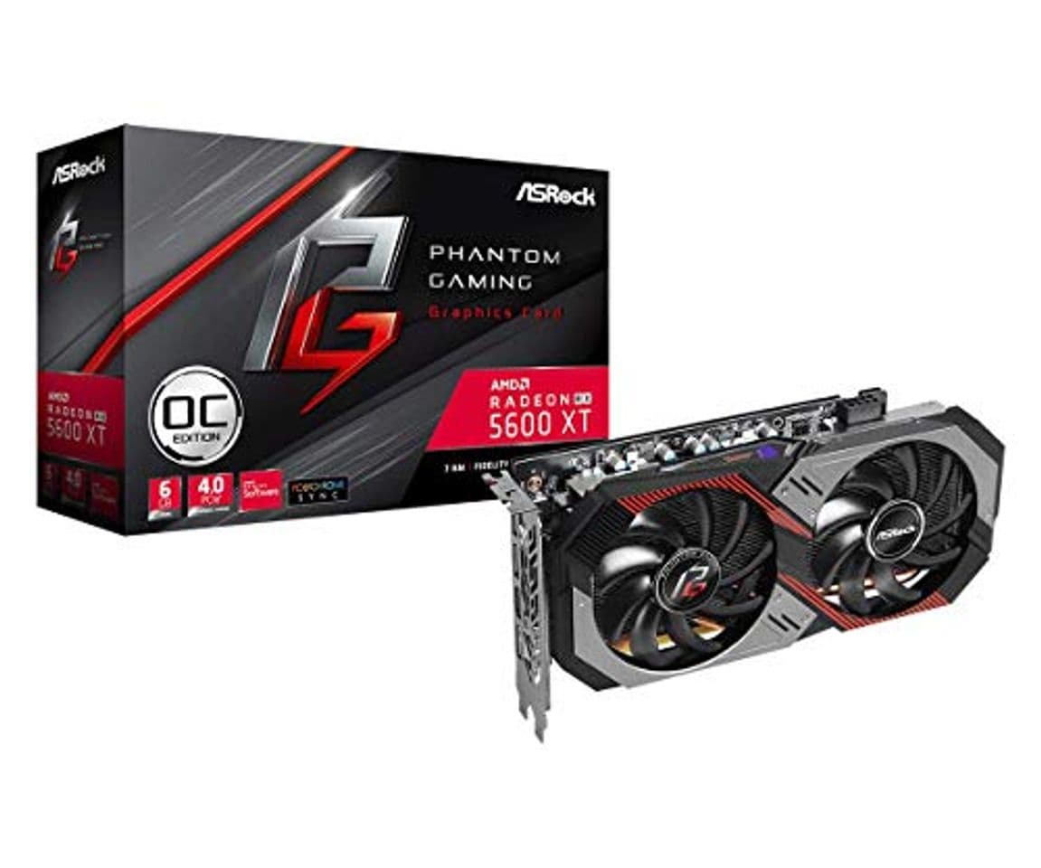 Product ASRock Radeon RX 5600 XT Phantom Gaming D2 6G OC - Tarjeta