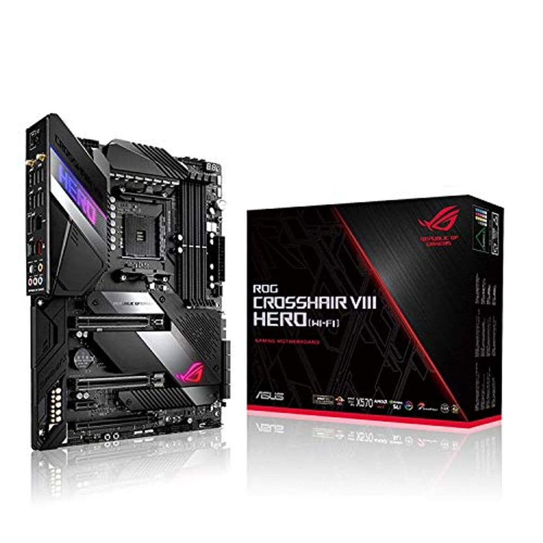 Place ASUS ROG Crosshair VIII Hero