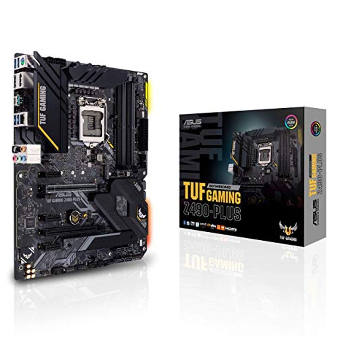 Product ASUS TUF Gaming Z490-PLUS - Placa Base Gaming ATX Intel de 10a