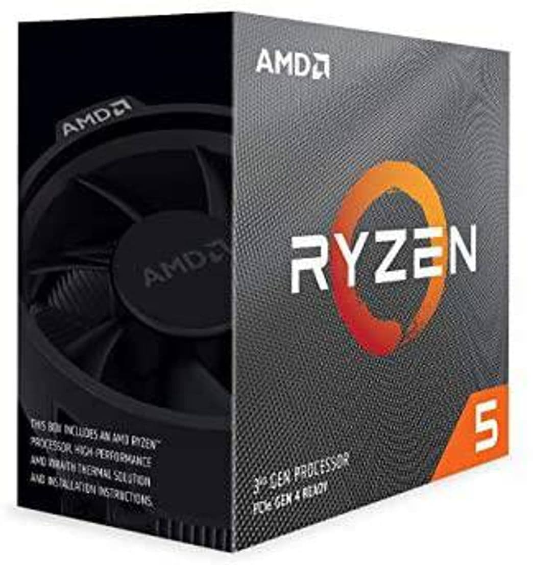 Fashion Procesador AMD Ryzen 5 3600 de 6 nucleos, 12 hilos