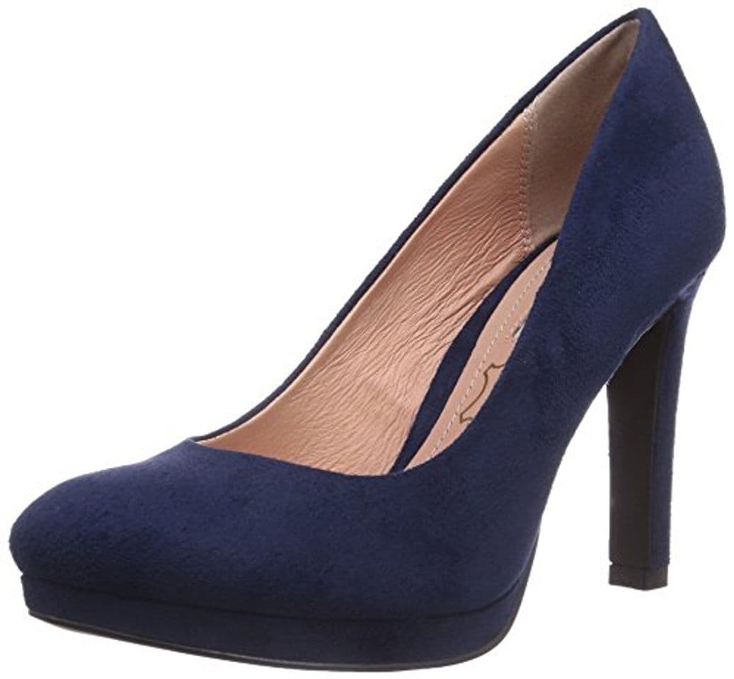 Product Buffalo H748-1 P1804D, Zapatos de Tacón para Mujer, Azul-Azul