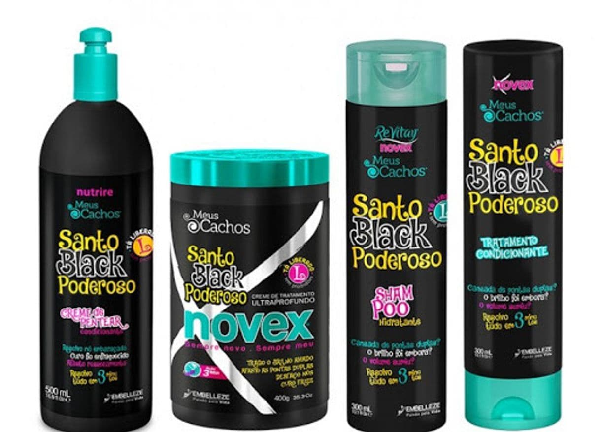 Fashion Novex santo black poderoso 