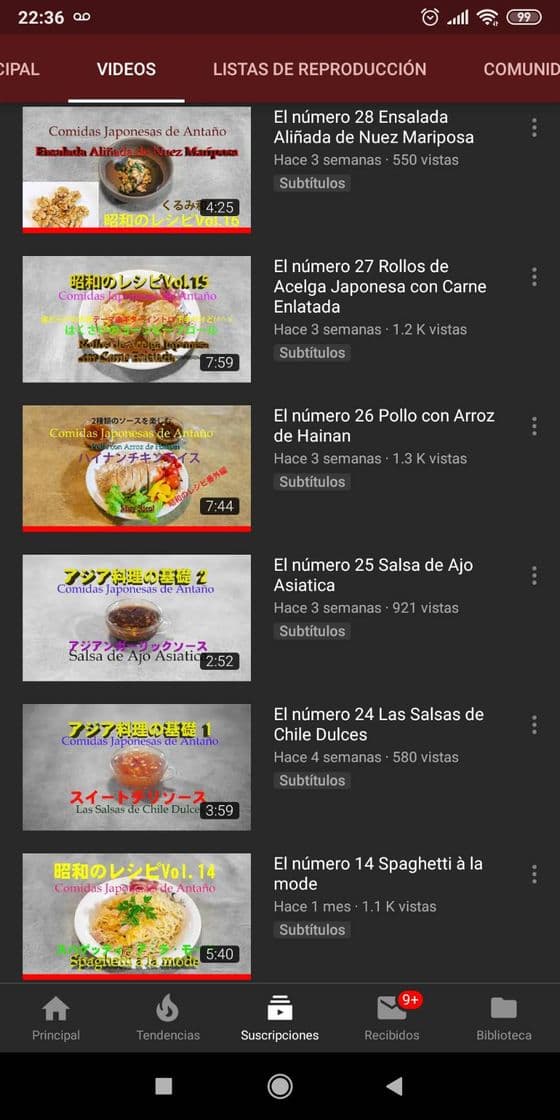 Moda Showa Recipes Channel