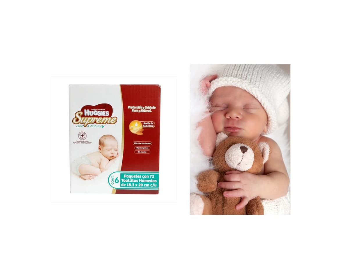 Producto Huggies Pure Toallitas para Bebé - 18 paquetes de 56 unidades