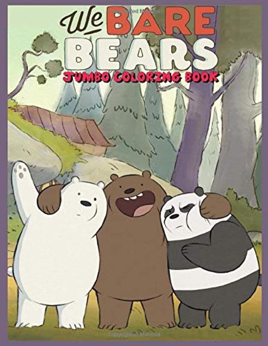 Producto We Bare Bears Jumbo Coloring Book