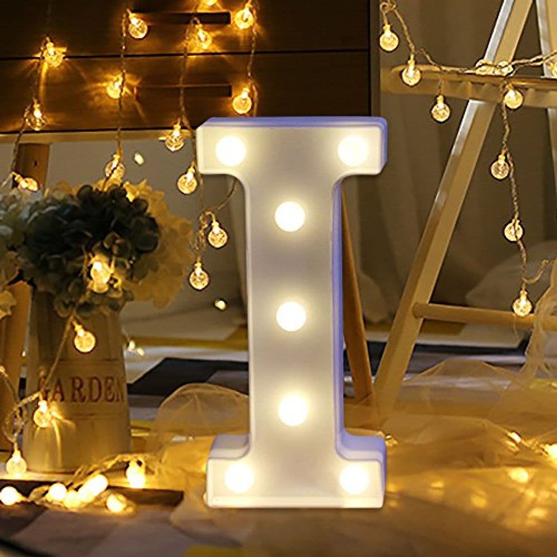 Product Letras Led Letras Decorativas Letras Alphabet Light Luces De Espejo Del Alfabeto