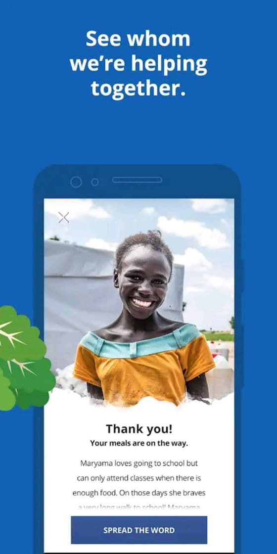 App ShareTheMeal: Donate to Charity and Solve Hunger-Google play