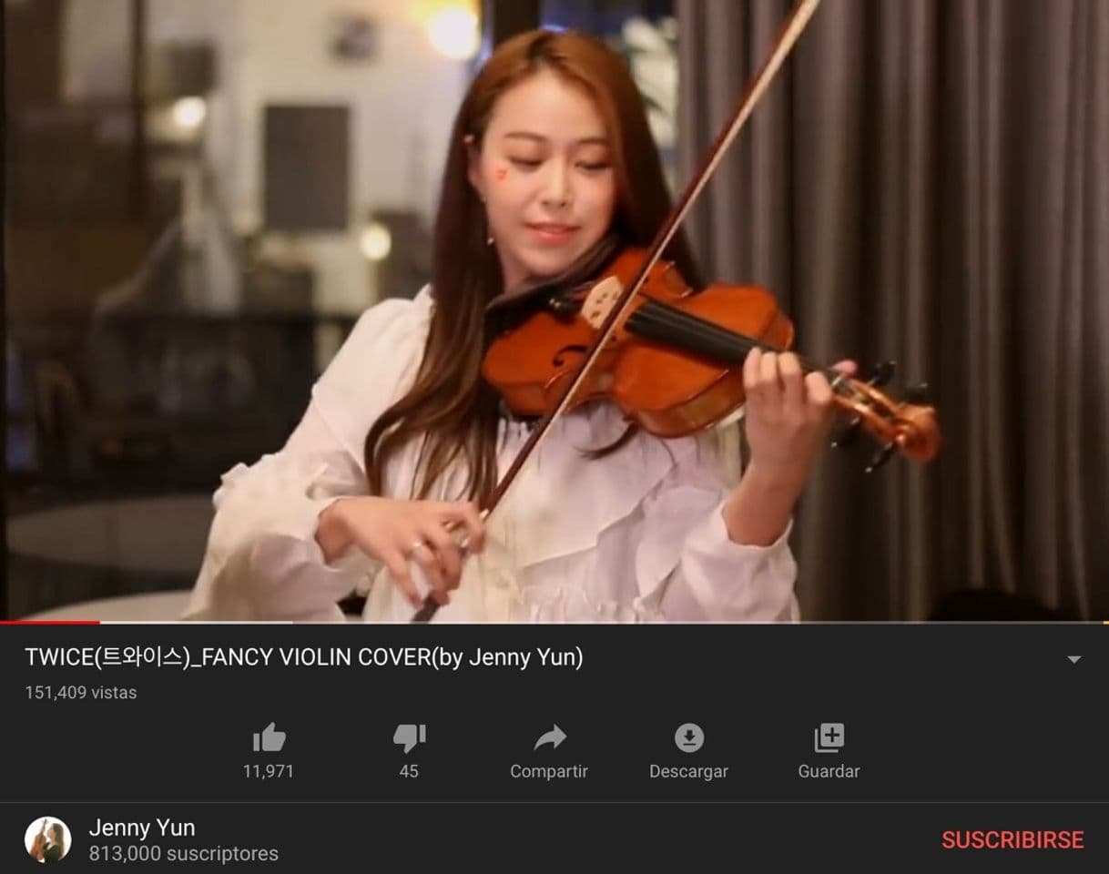 Moda Jenny Yun- Cover Violín Fancy_TWICE. 