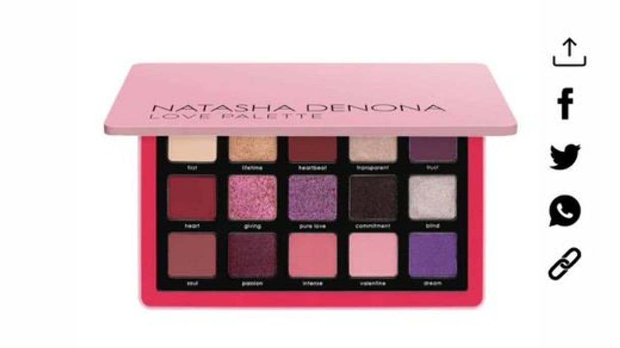 Producto Palette Love